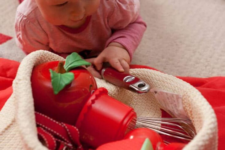Valentine's day treasure basket