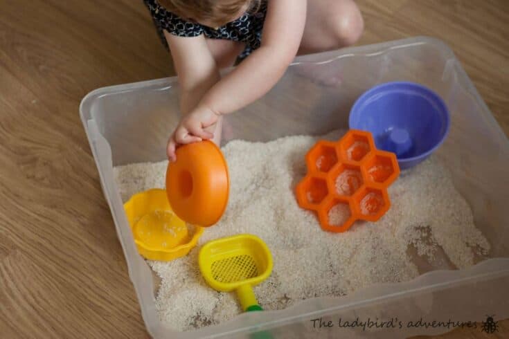 Image for Rice sensory play