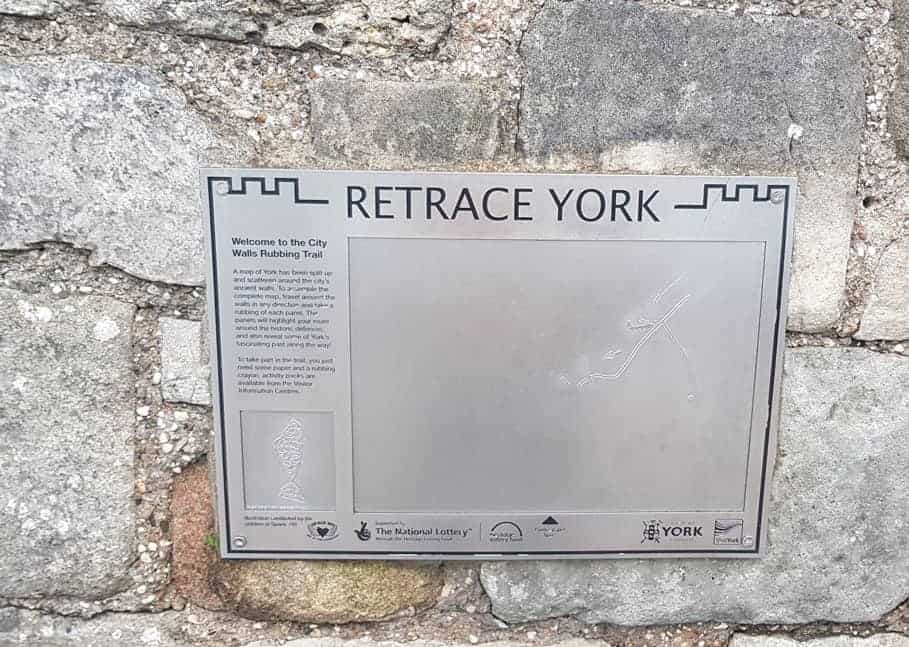 York walls plaque