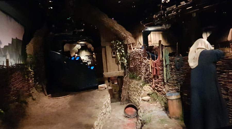 inside the Jorvik centre