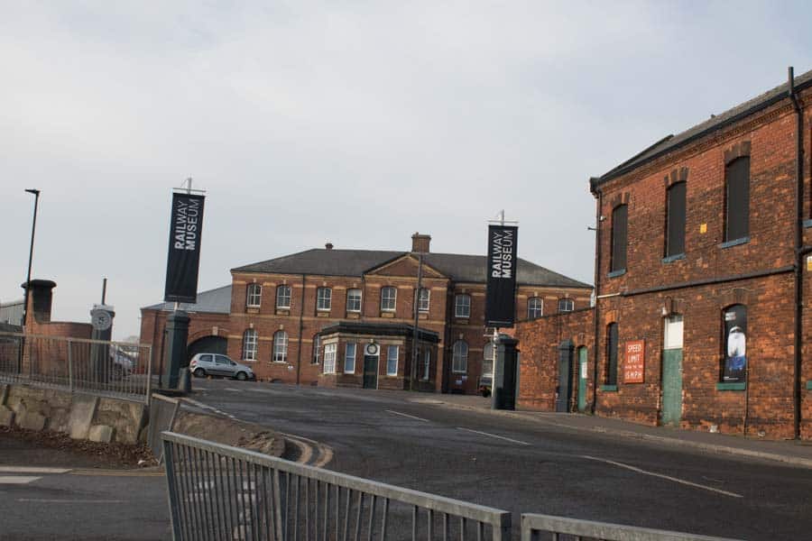 National train museum exterior