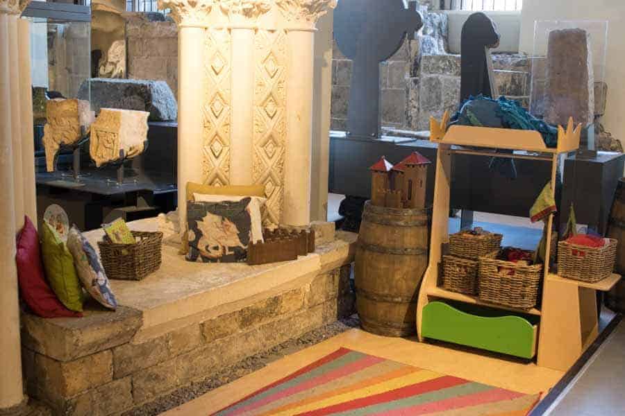 Play area at Yorkshire Museum
