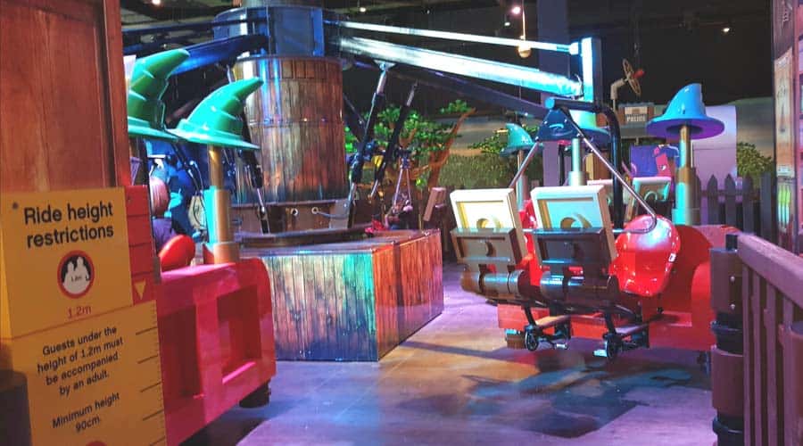 Ride at Legoland discovery centre Manchester