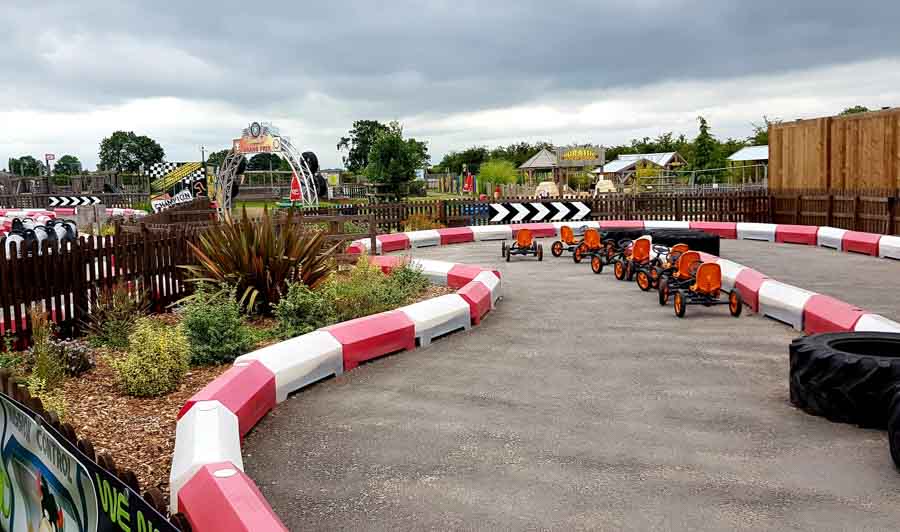 Go-carts at National forest adventure farm