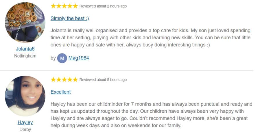 childcare.co.uk reviews