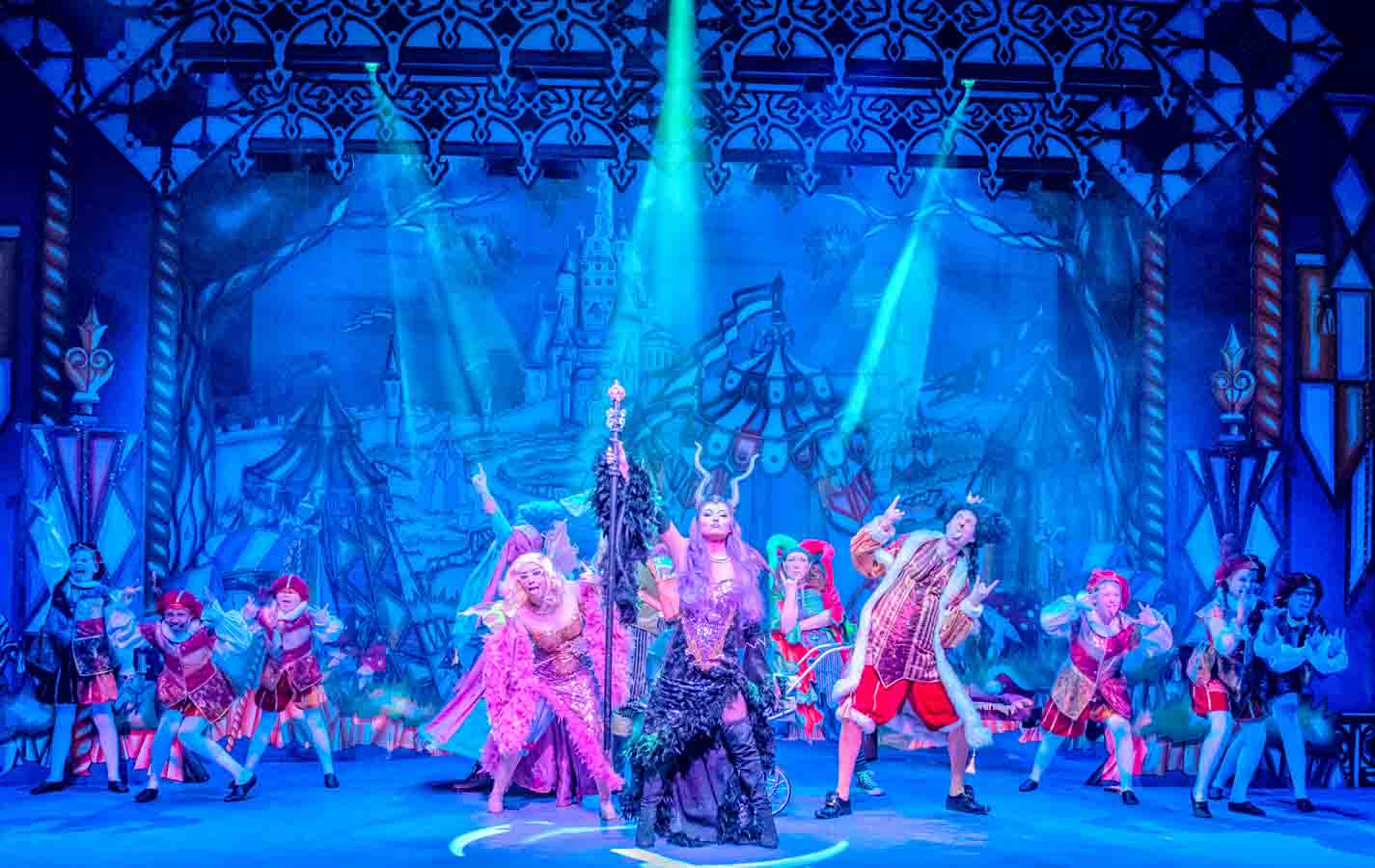 Cast of Sleeping beauty at Lawrence Batley Theatre review