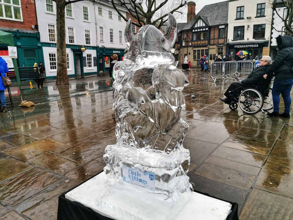 Mini Viking sculpture
