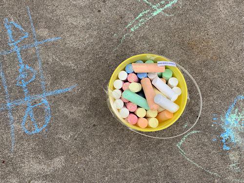 Image for Sidewalk Chalk Obstacle Course