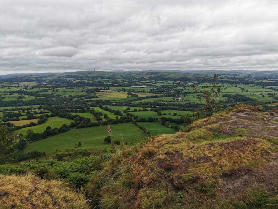 View over Cheshire