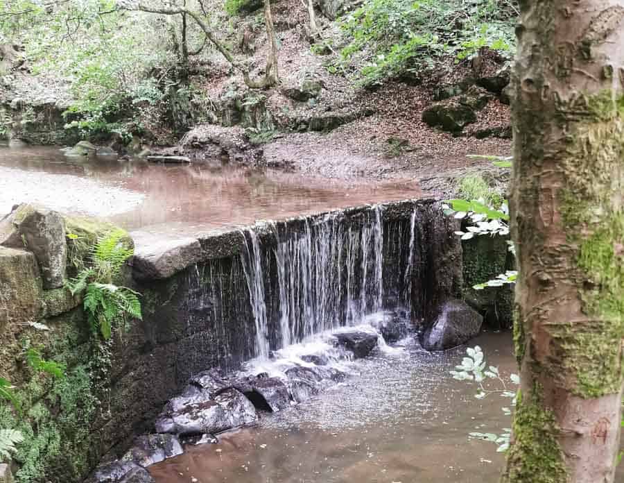 Knypersley waterfall