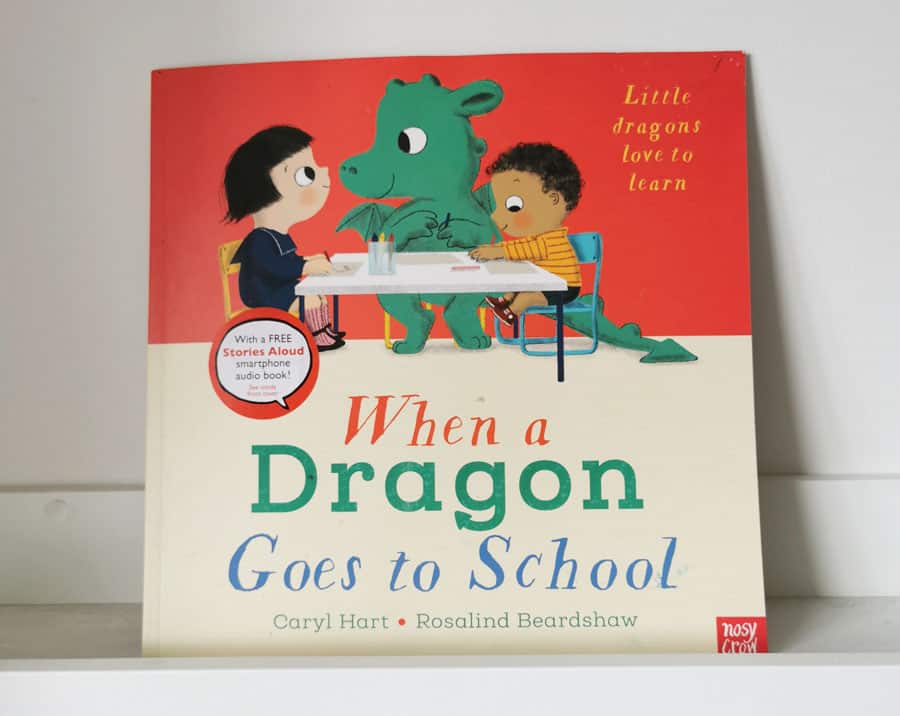 Front cover of when a dragon goes to school