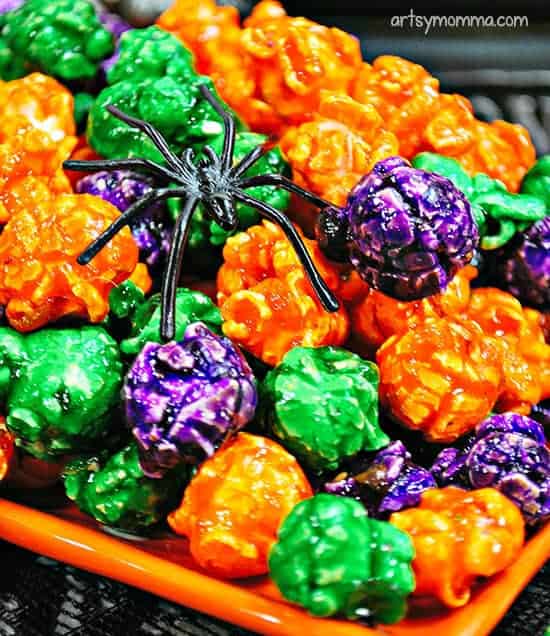 Image for Fun Halloween Popcorn Recipe For Movie Night