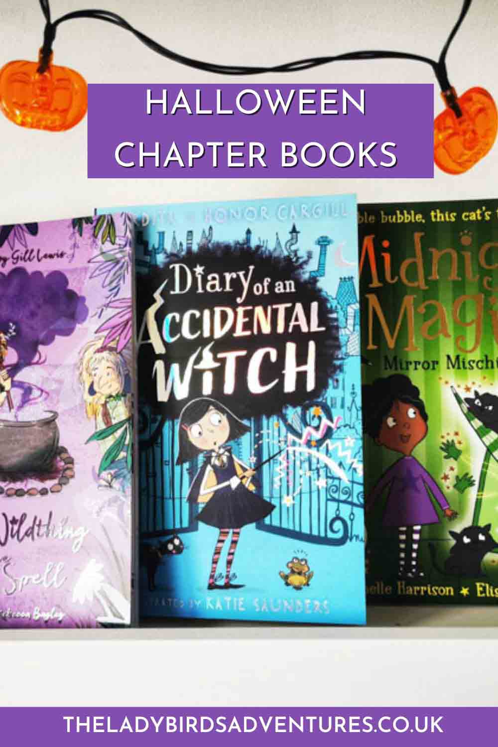Three Halloween chapter books for kids