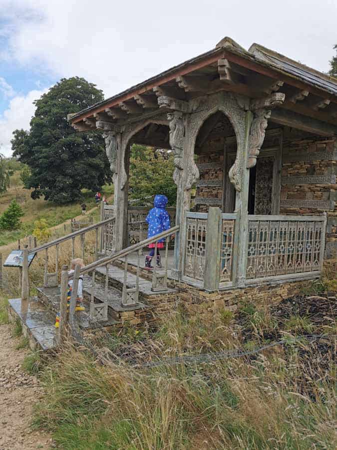 oriental style hut