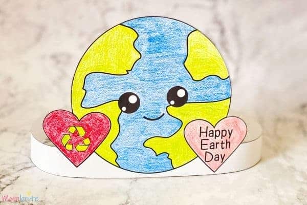 Image for Earth Day Hat [Free Printable Template]