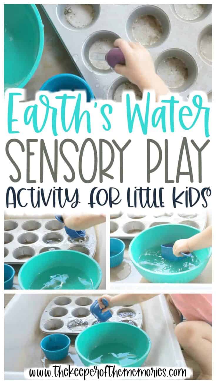 Image for Earth’s Water Sensory Tray Play Activity
