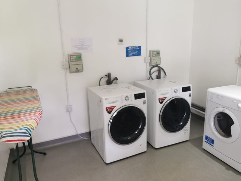washing machines and ironing board