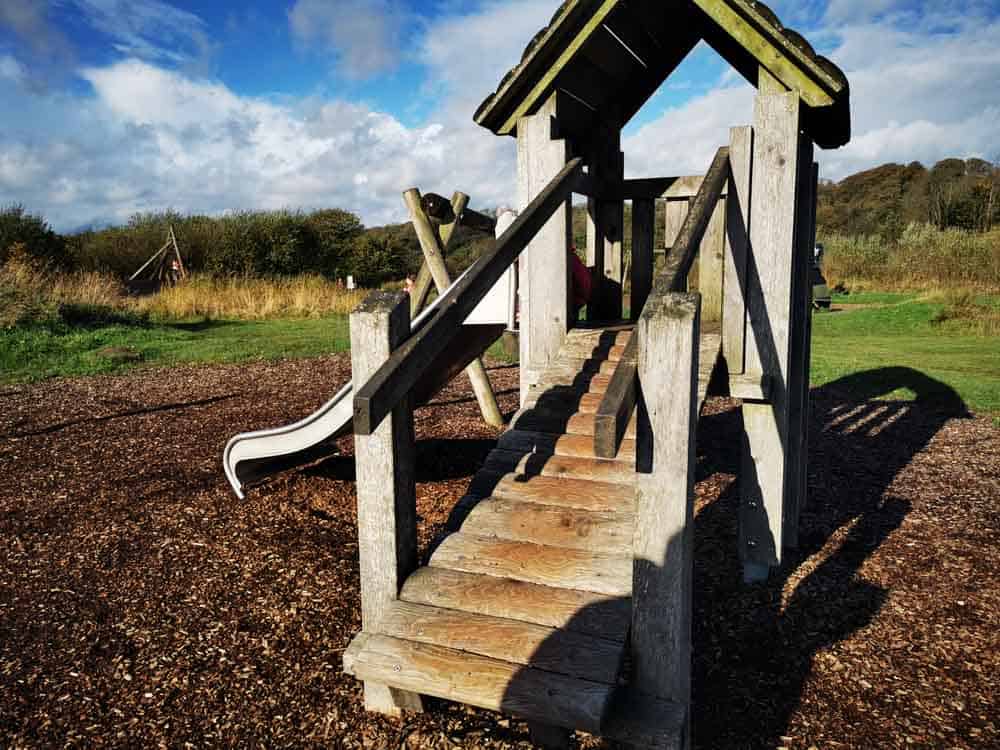 Slide in a park