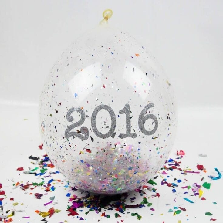 Image for Balloon Confetti Popper – New Years Eve Craft 5