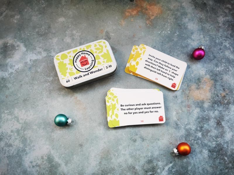 Set of cards and a little tin to keep them in