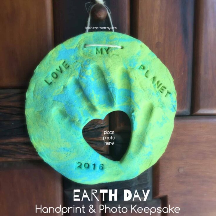 Image for Earth Day Handprint & Photo Keepsake