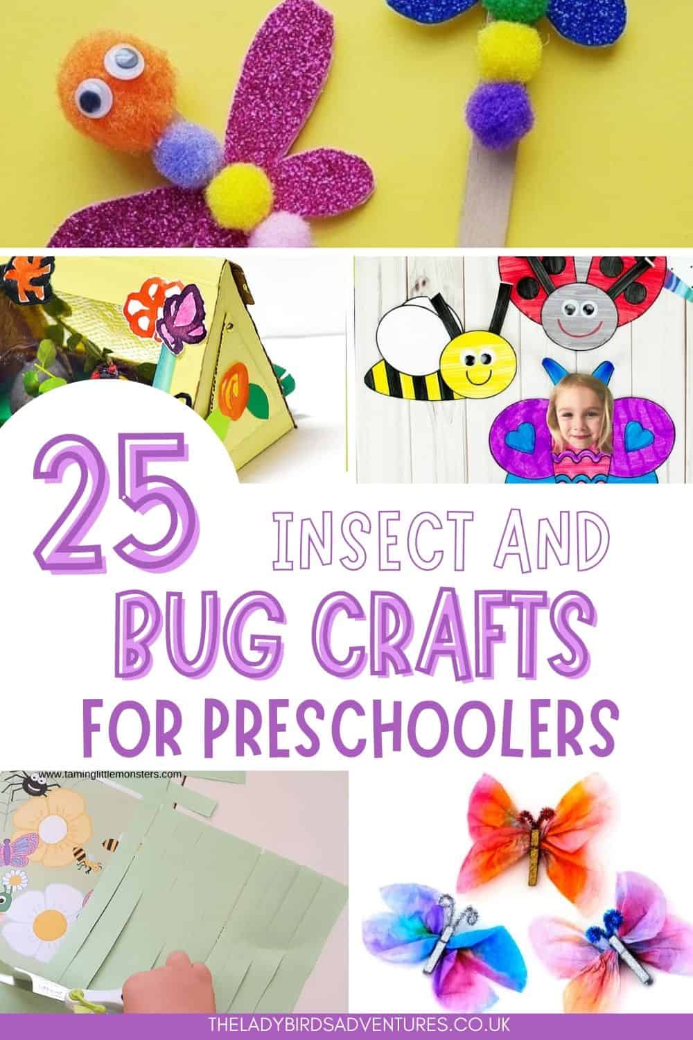 Scissor Activity: Fingerprint Bugs in the Grass • In the Bag Kids' Crafts