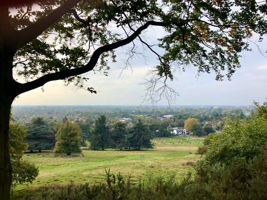views of countryside around london