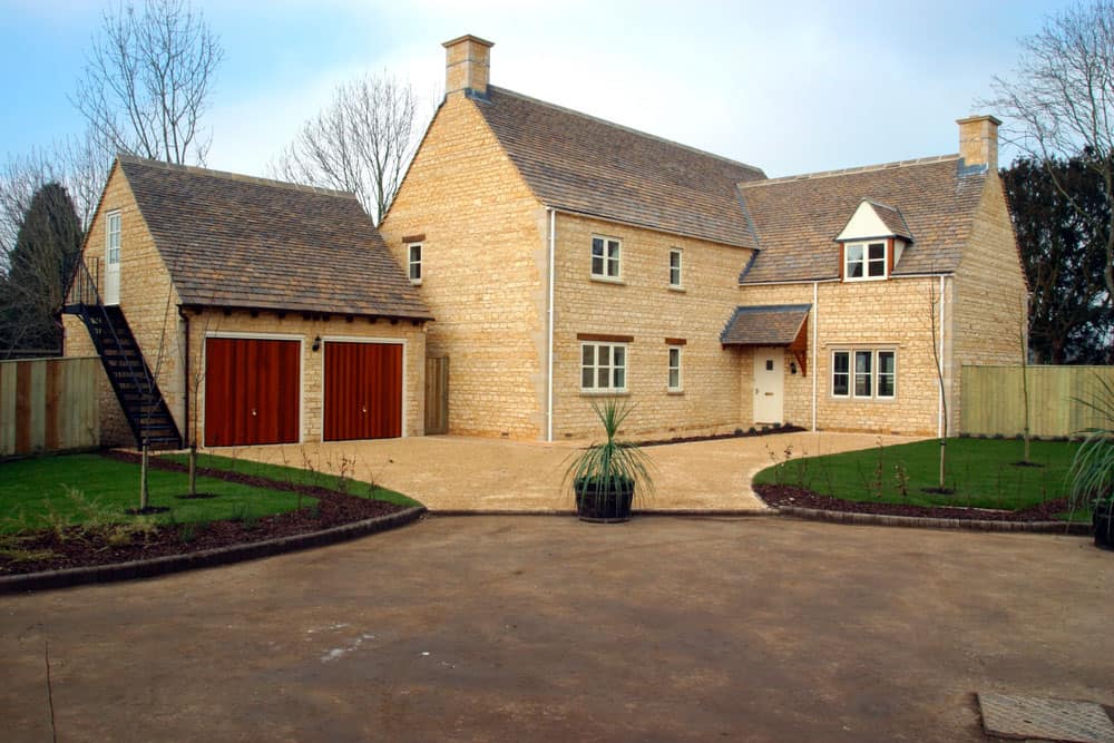 Large new build home with double garage