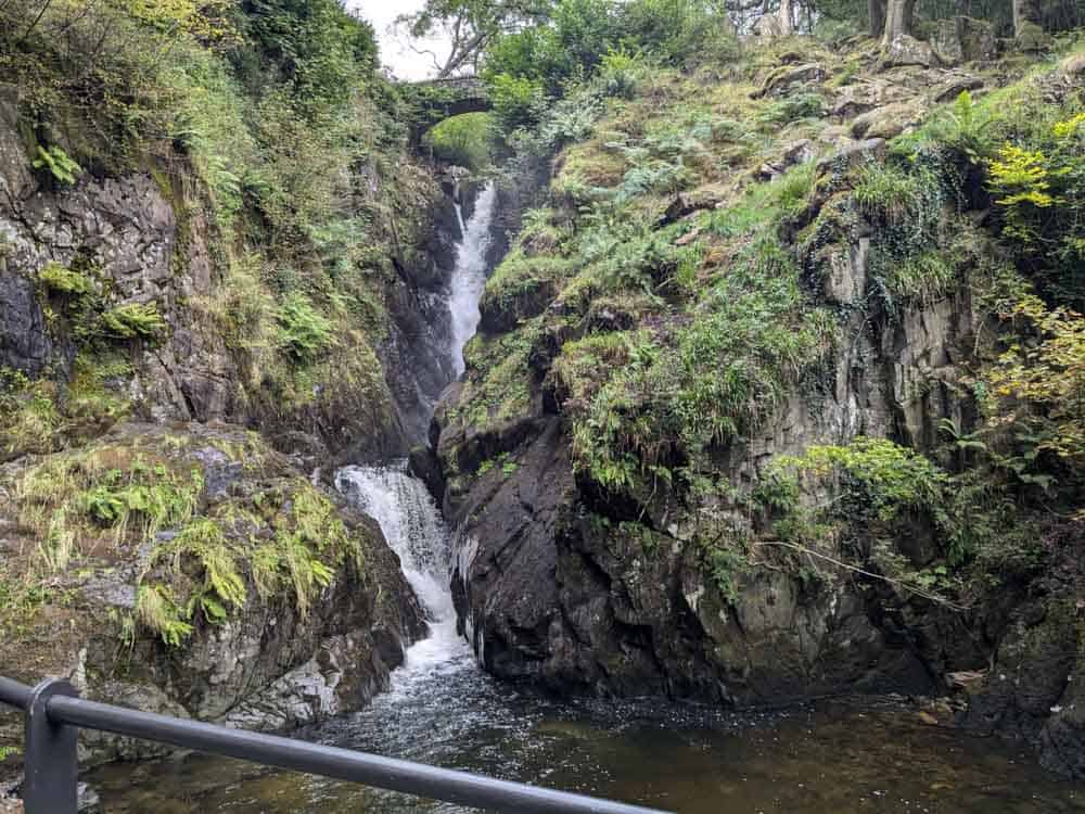Large waterfall