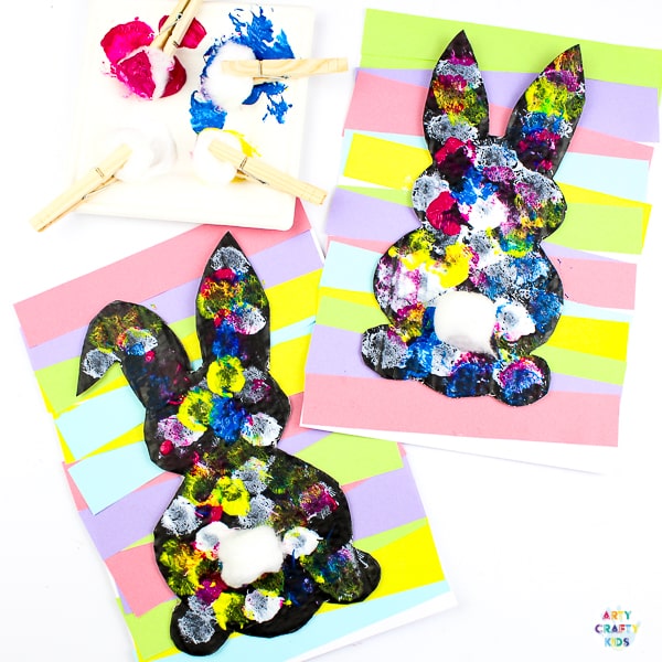 Image for Silhouette Easter Bunny Art