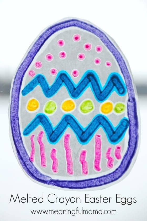 Image for Melted Crayon Easter Egg Craft