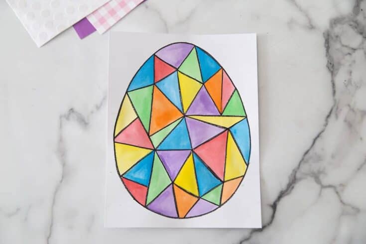 Image for Watercolor Easter Egg Art