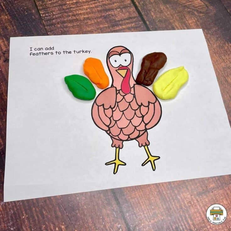 Image for Fall Play Dough Mats by Pre-K Printable Fun