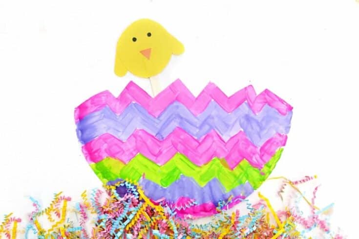 Easter chick craft