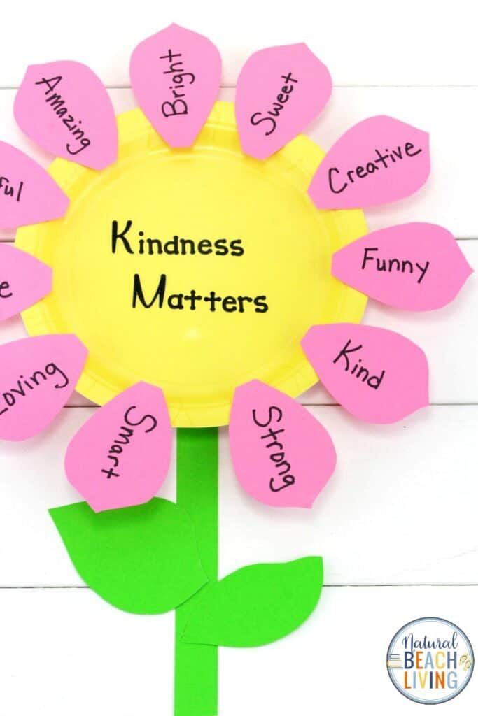 Image for Kindness Flower Craft for Preschoolers and Kindergarten