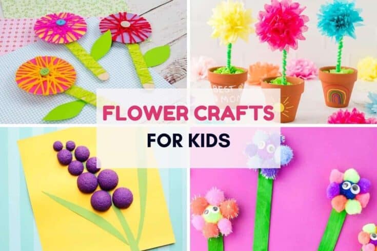 Image for Flower crafts for kids